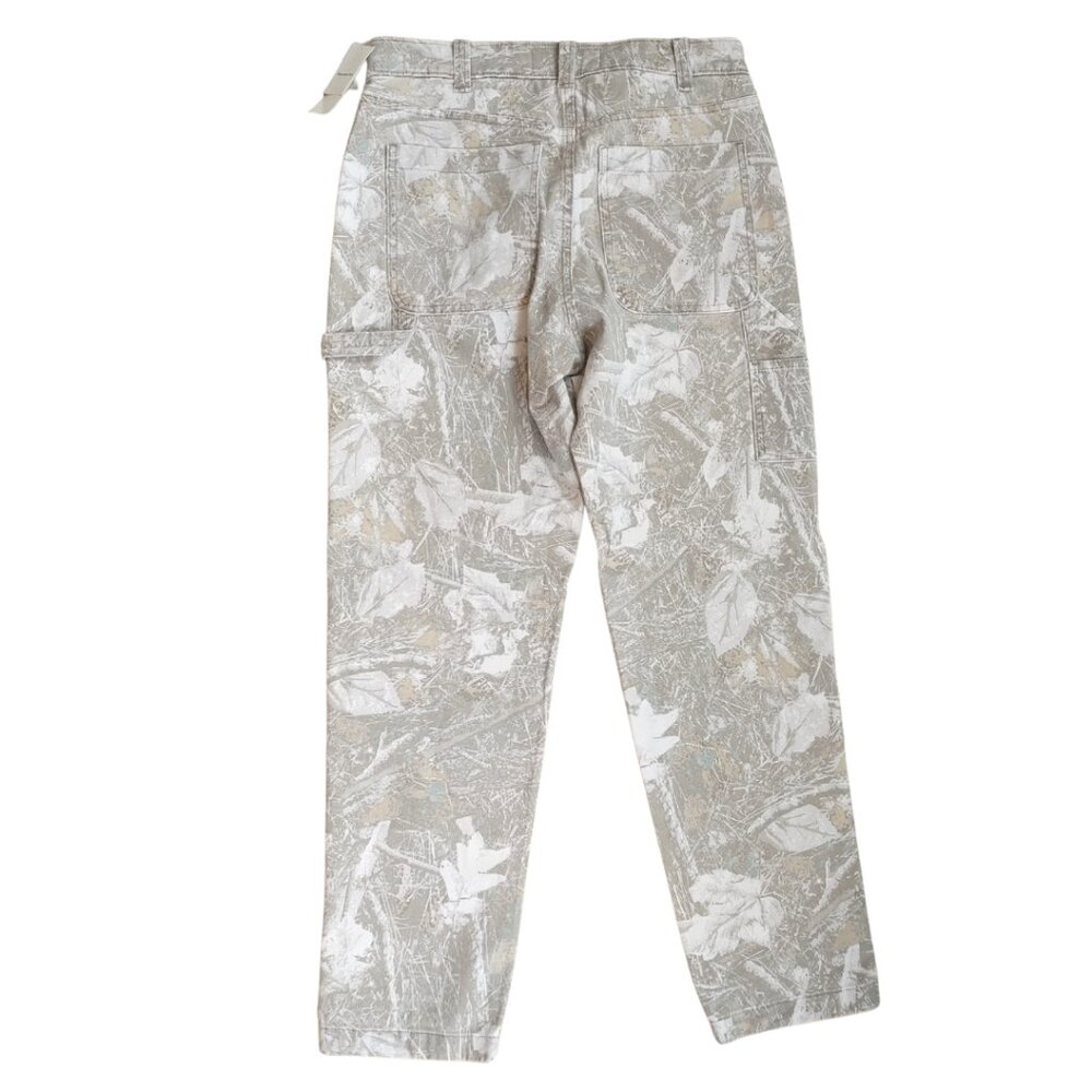 NWT Men's Abercrombie & Fitch Loose Workwear Pant Light Gray Camo - Size 29/32 - Picture 2 of 4